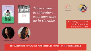 Table ronde: la littérature contemporaine de la Caraïbe