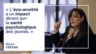 L’éco-anxiété  a un impact direct sur la santé psychologique des jeunes.